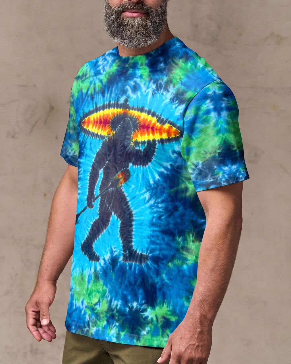 BIGFOOT SURF KAYAK SWIRL ALL OVER PRINT - RI0906262