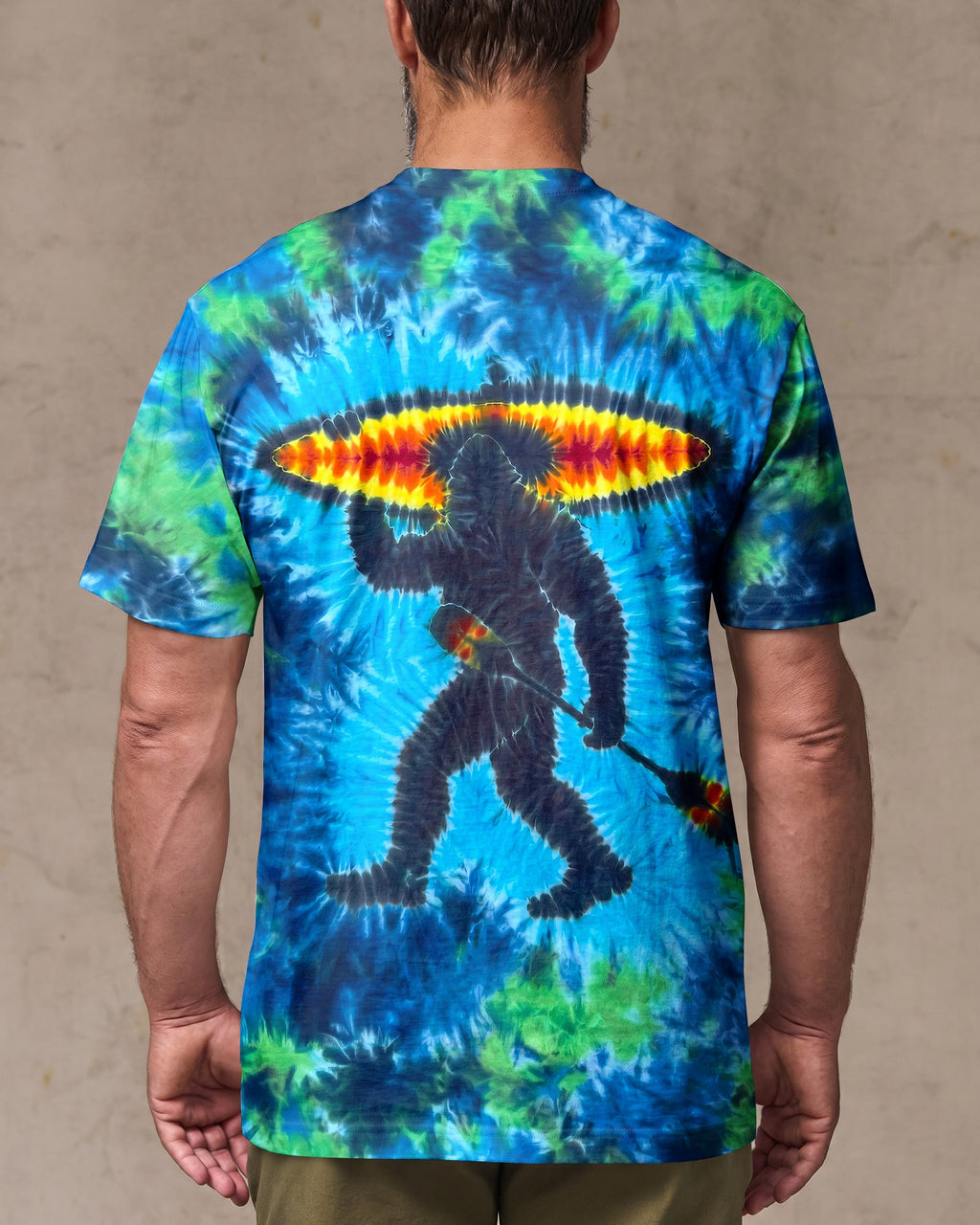 BIGFOOT SURF KAYAK SWIRL ALL OVER PRINT - RI0906262