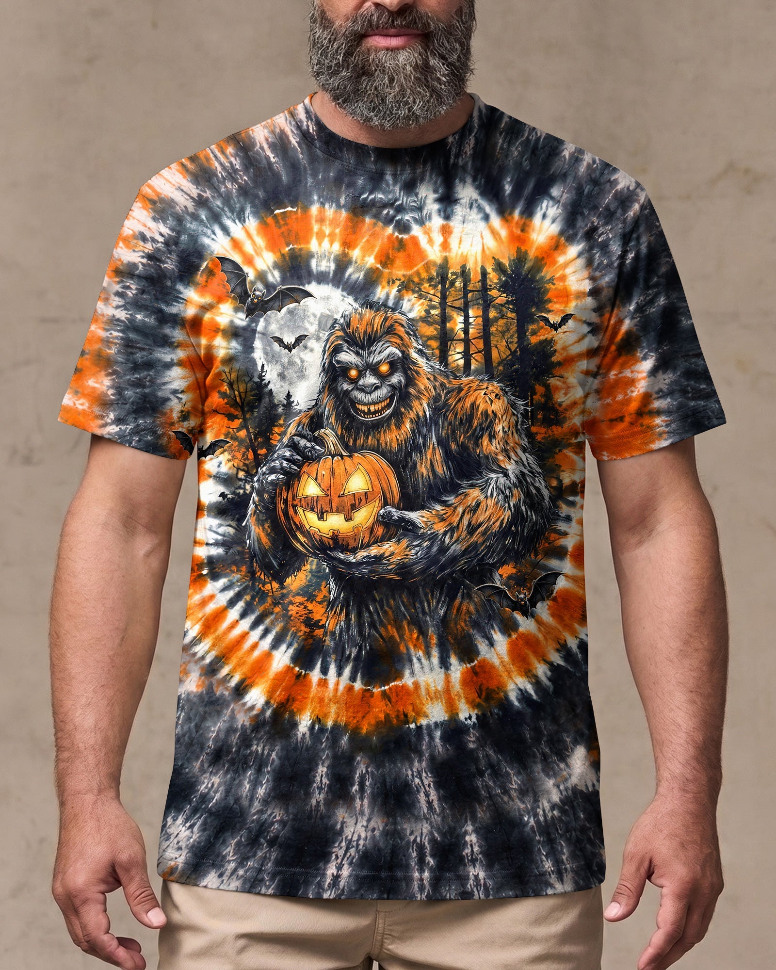 SCARY BIGFOOT HALLOWEEN ALL OVER PRINT - TLHG1707263