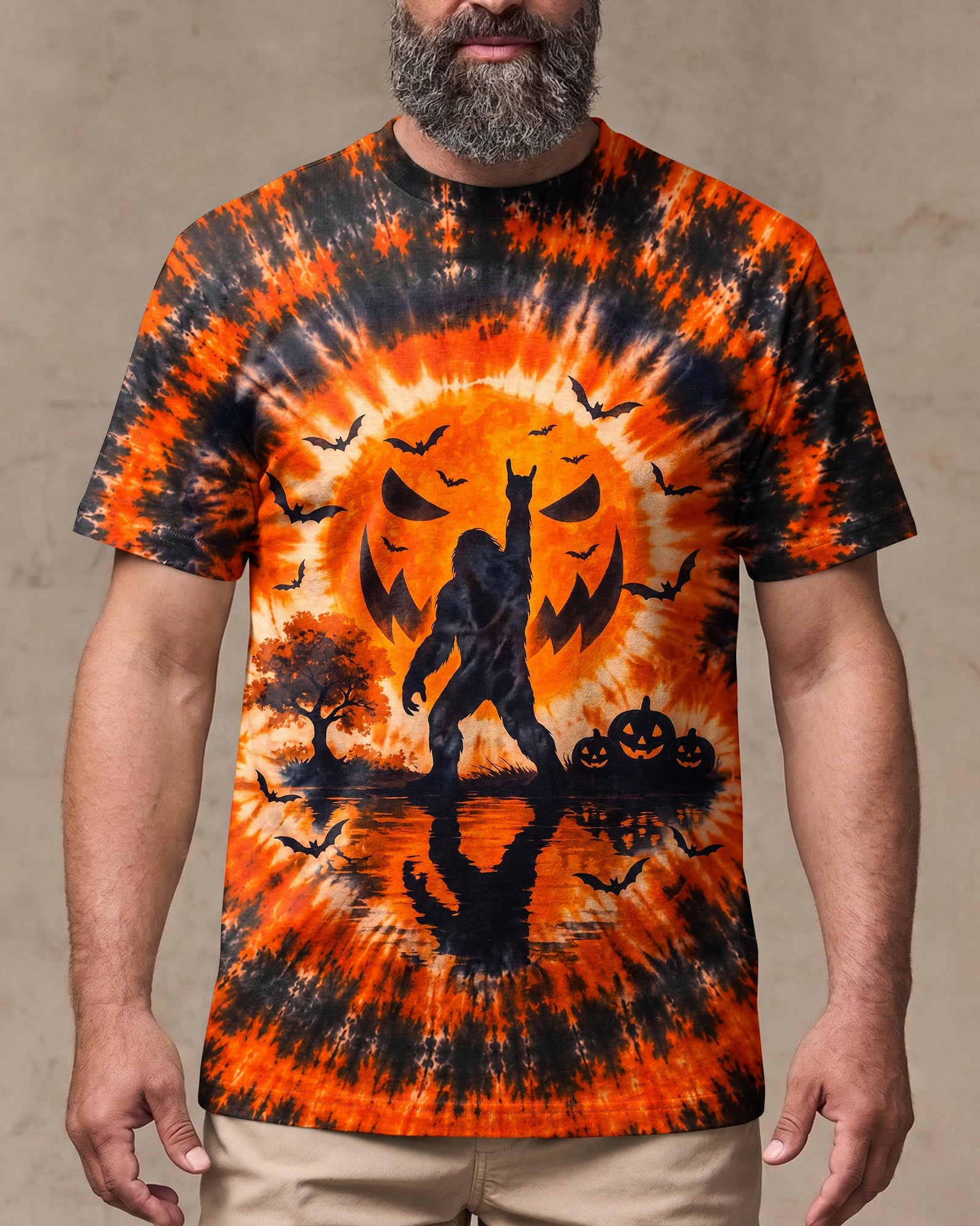 BIGFOOT MOONBURST HALLOWEEN ALL OVER PRINT - TLTW1707262