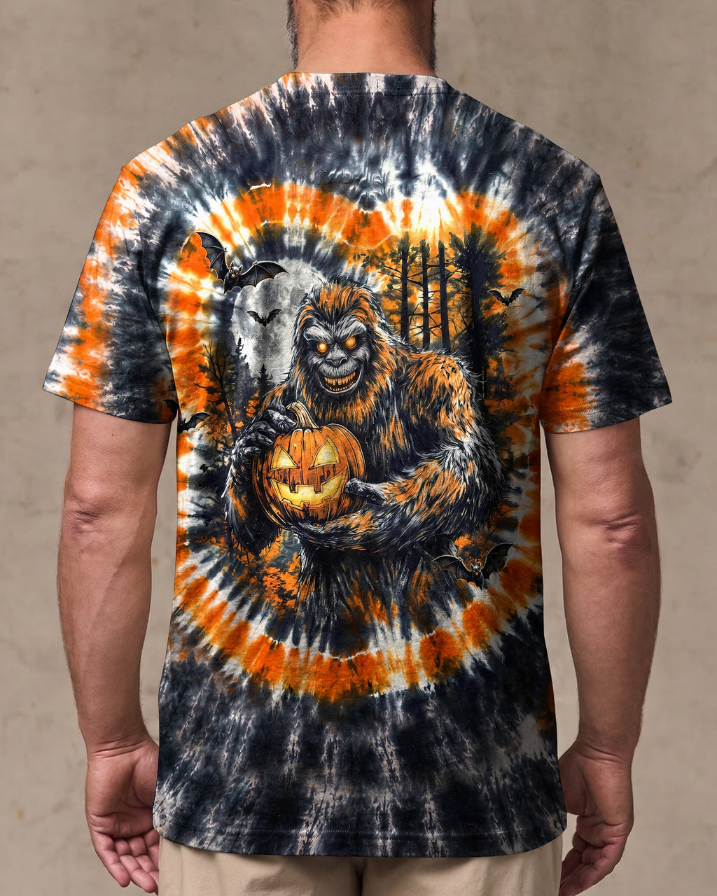 SCARY BIGFOOT HALLOWEEN ALL OVER PRINT - TLHG1707263