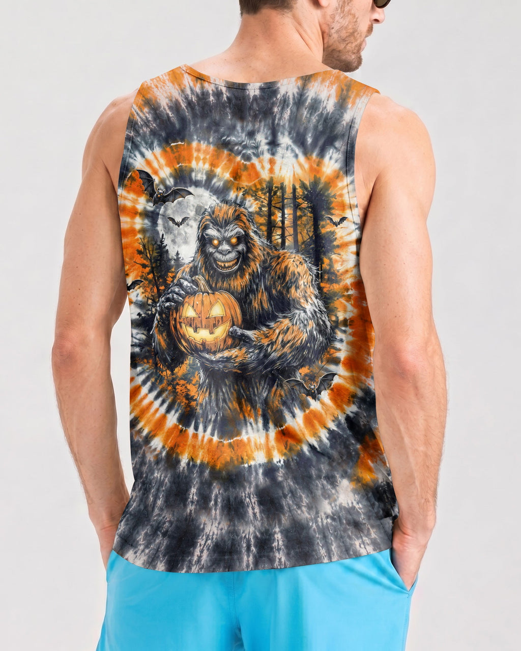 SCARY BIGFOOT HALLOWEEN ALL OVER PRINT - TLHG1707263