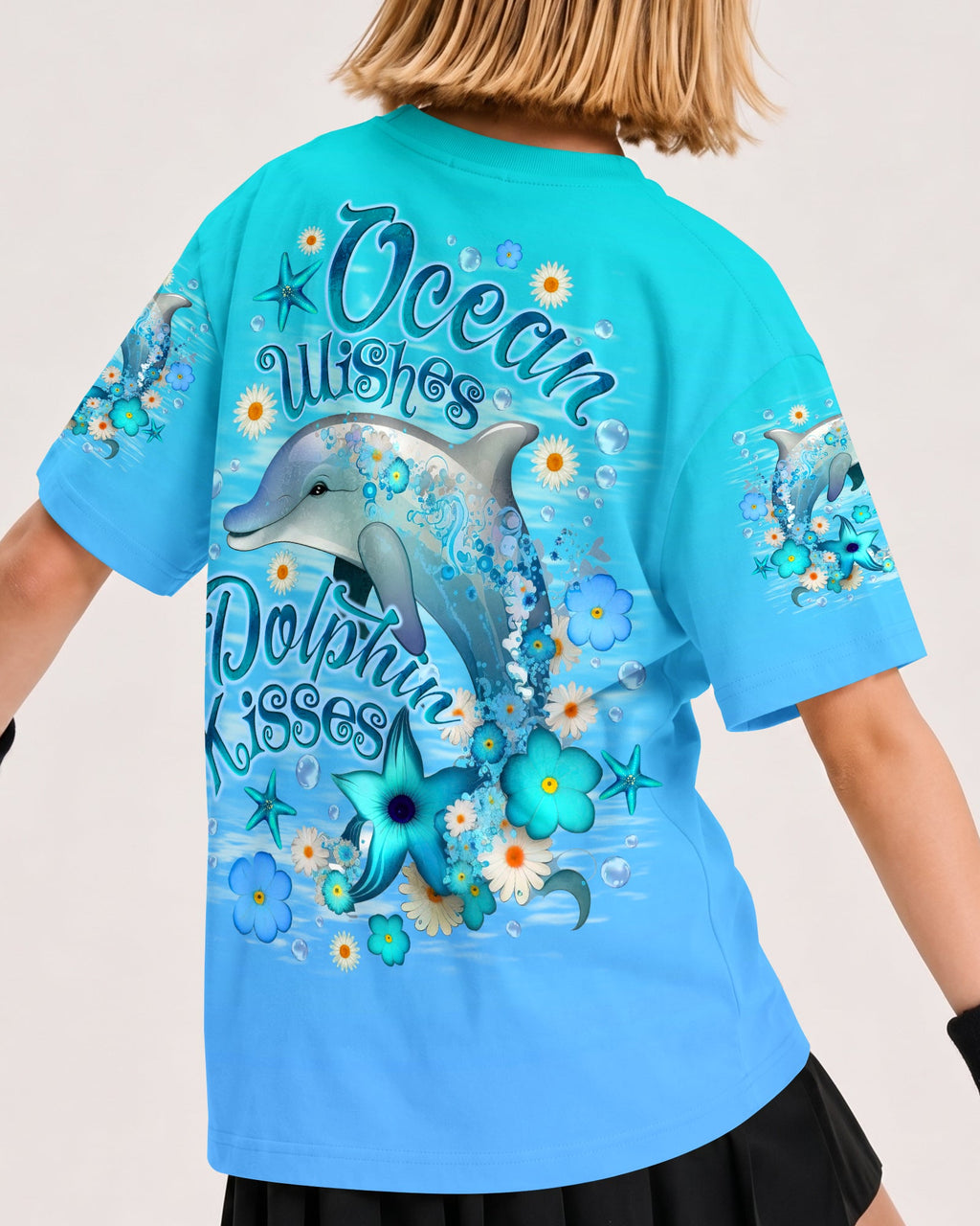 OCEAN WISHES DOLPHIN KISSES KIDS ALL OVER PRINT - TLNO2905262