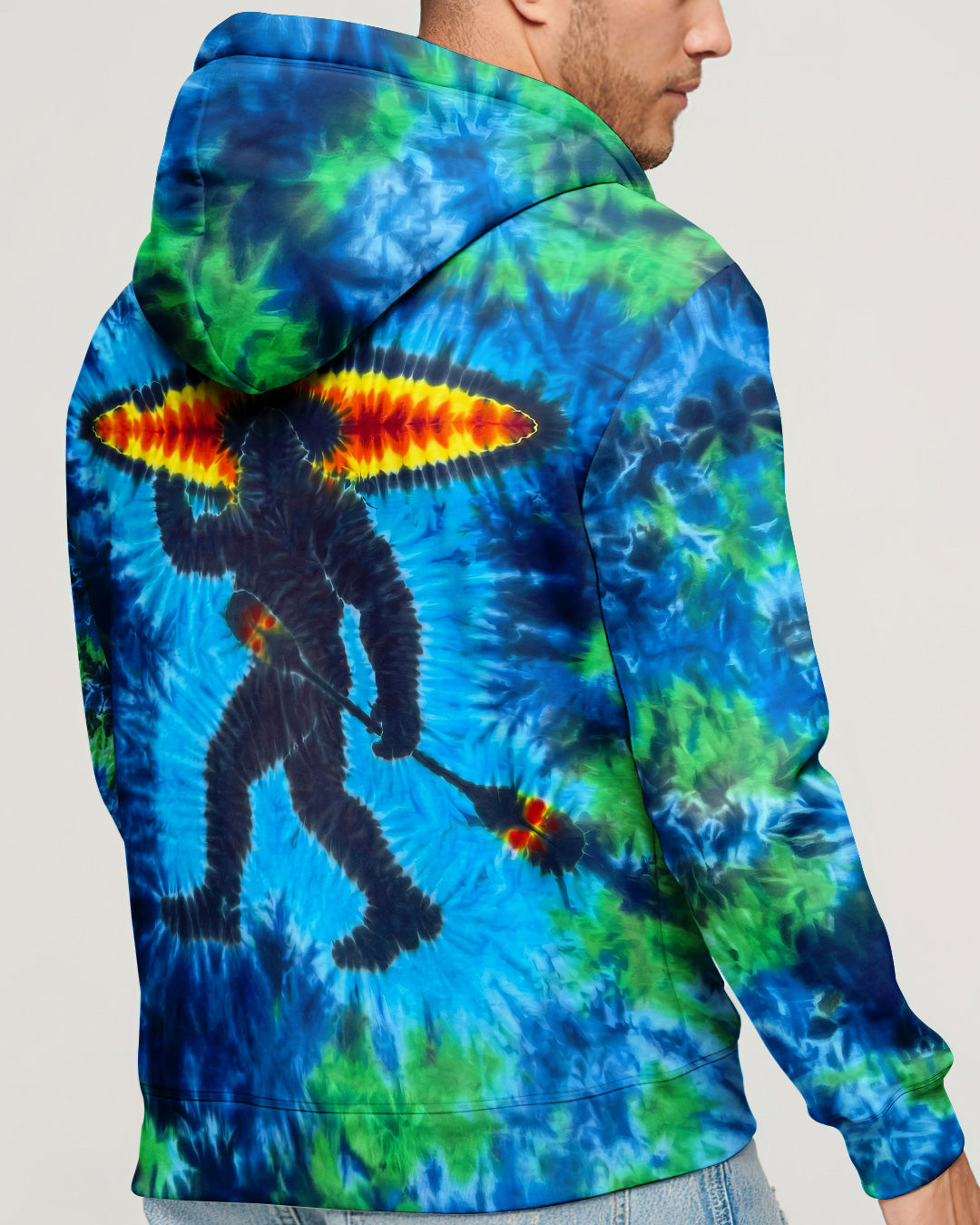 BIGFOOT SURF KAYAK SWIRL ALL OVER PRINT - RI0906262