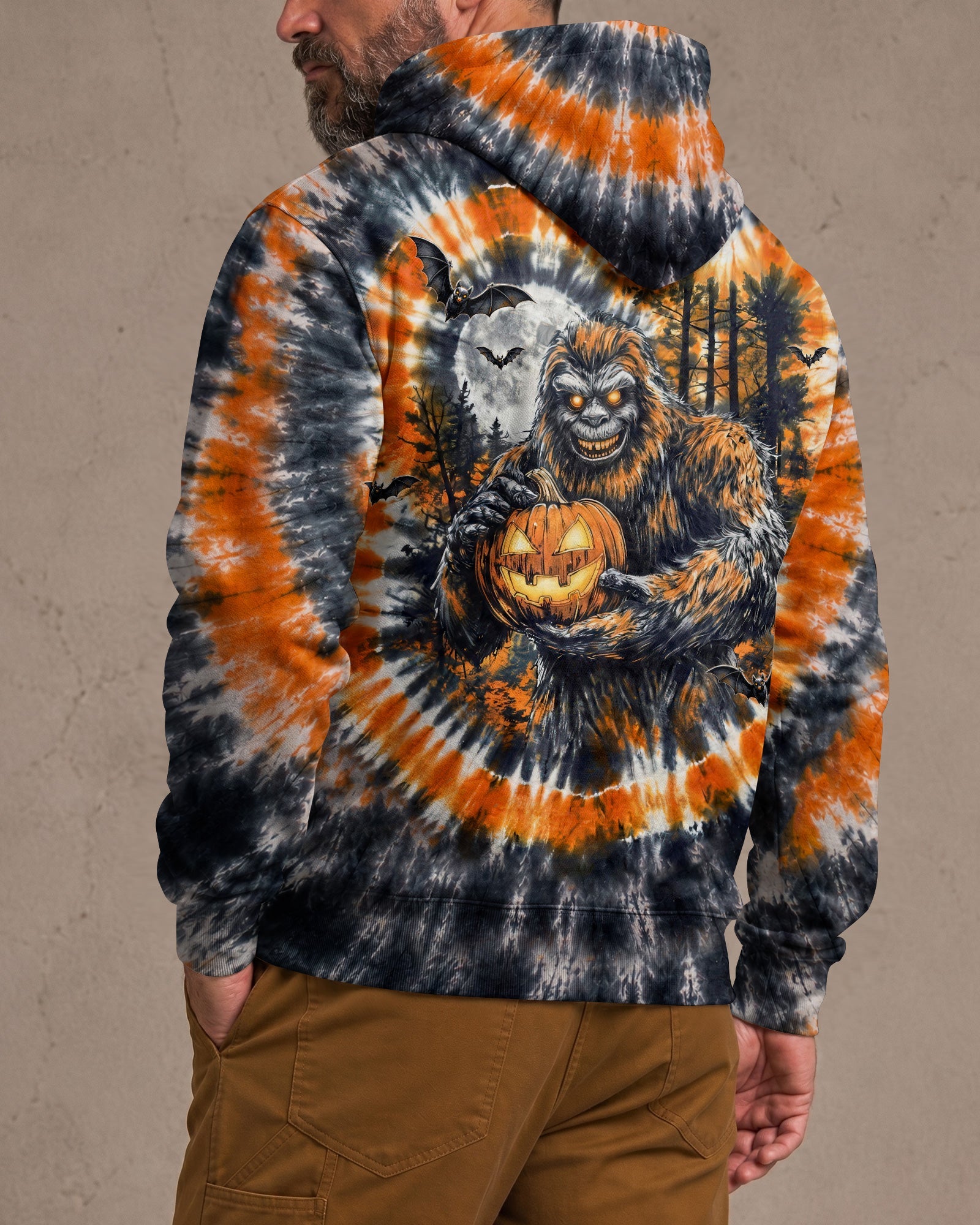 SCARY BIGFOOT HALLOWEEN ALL OVER PRINT - TLHG1707263