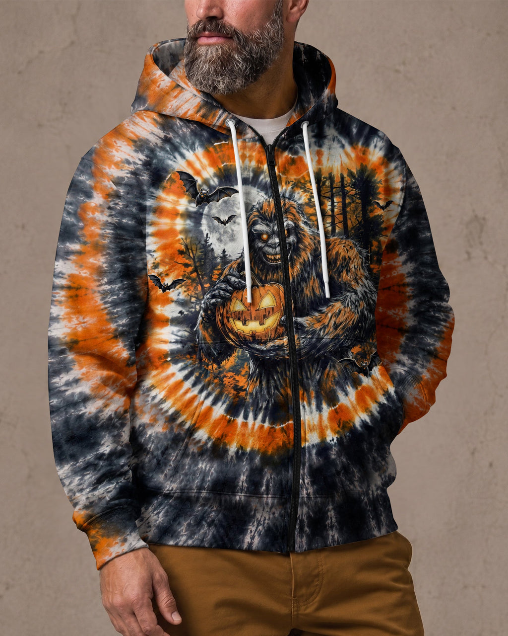SCARY BIGFOOT HALLOWEEN ALL OVER PRINT - TLHG1707263