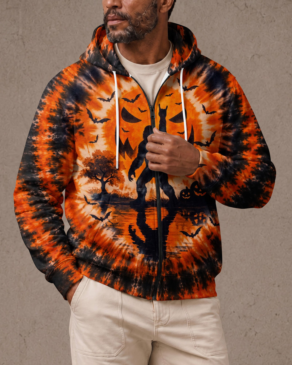 BIGFOOT MOONBURST HALLOWEEN ALL OVER PRINT - TLTW1707262